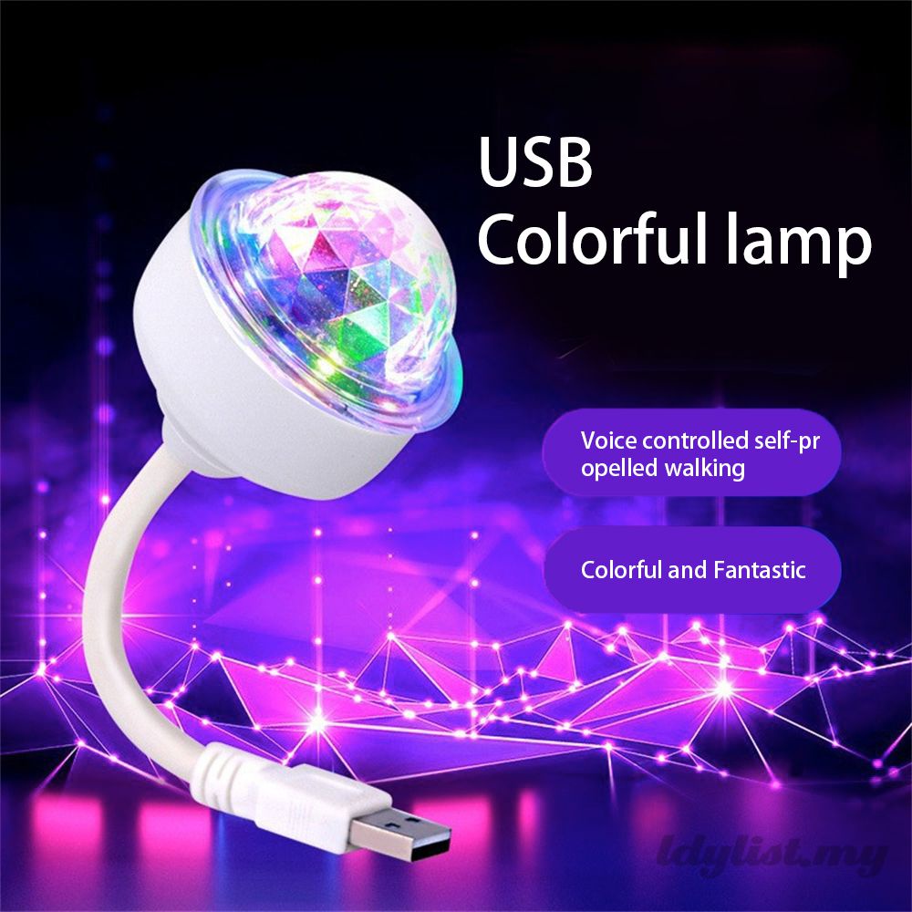 Usb party lights mini deals disco ball