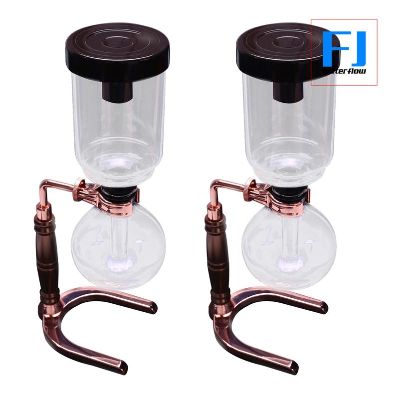 【NEW】2X Japanese Style Siphon Coffee Maker Tea Siphon Pot Vacuum