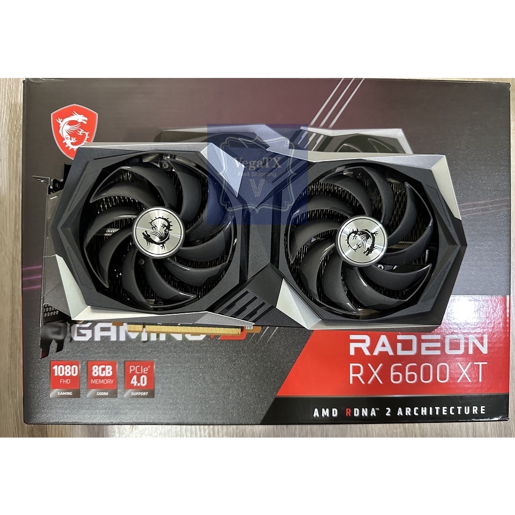 MSI Radeon™ RX 6600 XT GAMING X 8G Graphics Card Used | Shopee Malaysia