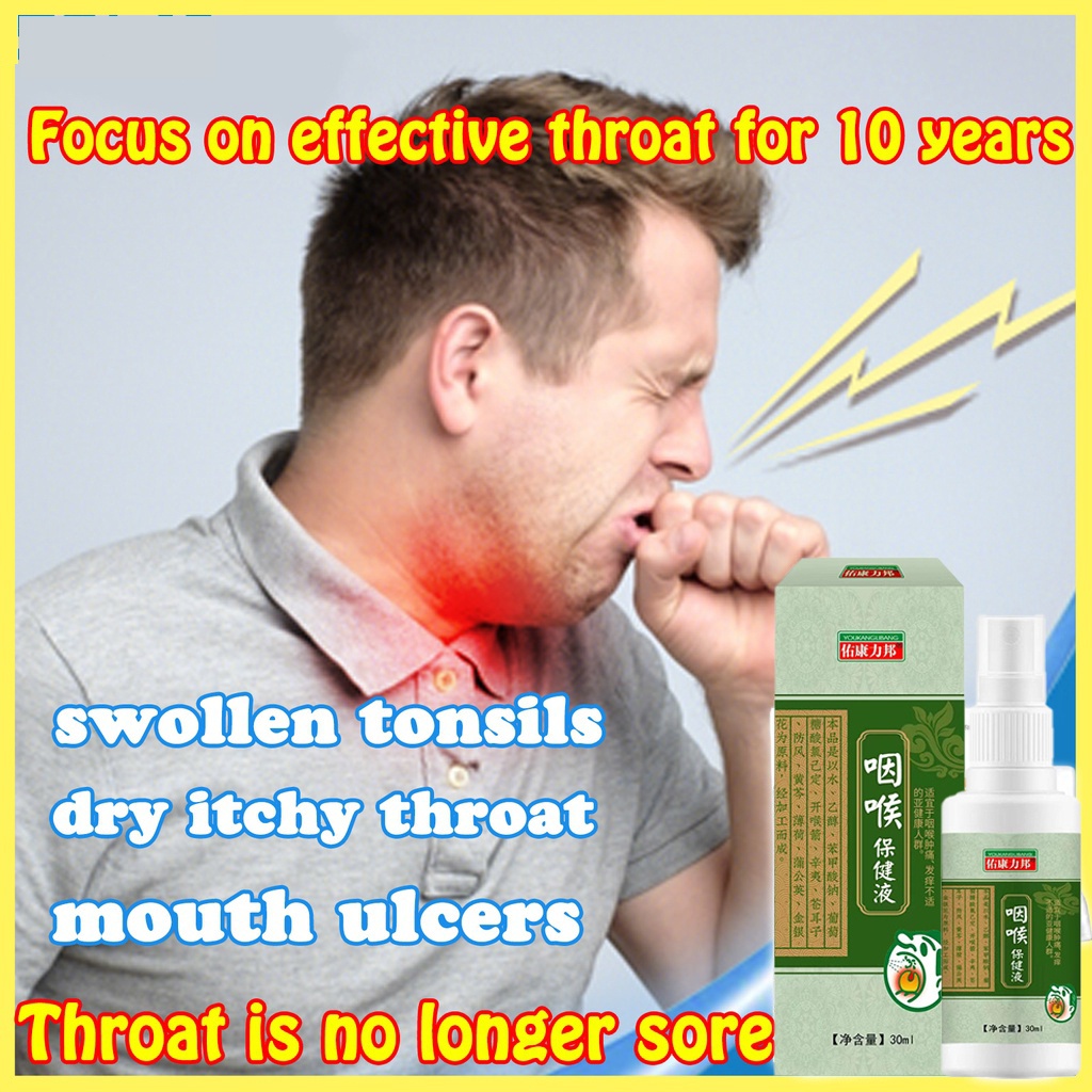 Mouth spray sore throat spray herbal mouth spray 30ml for sore throat ...