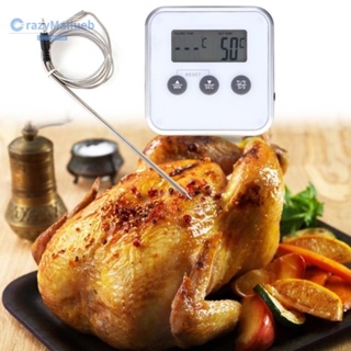 Rotatable Digital Food Thermometer BBQ Meat Chocolate Oven Milk