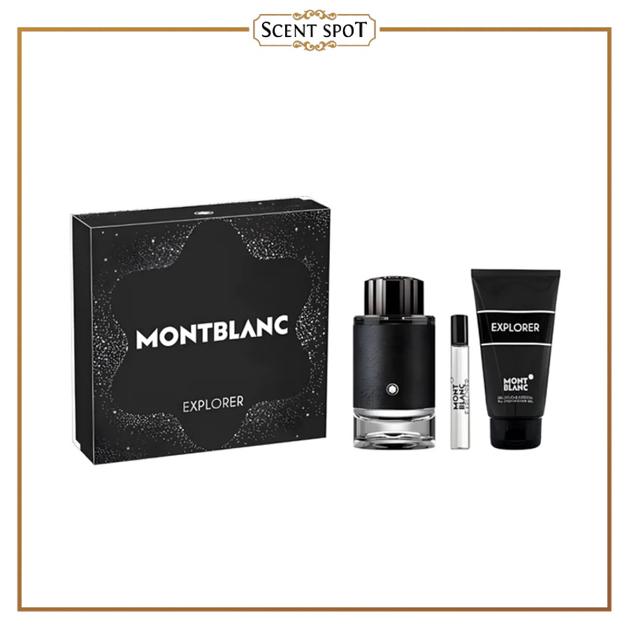 Mont Blanc Explorer (Gift Set) - 100ml Eau De Toilette Spray + 7.5ml ...