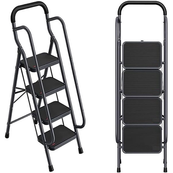 Malaysia 4 Steps Heavy Duty Ladder With Handrails And Without Handrails ...