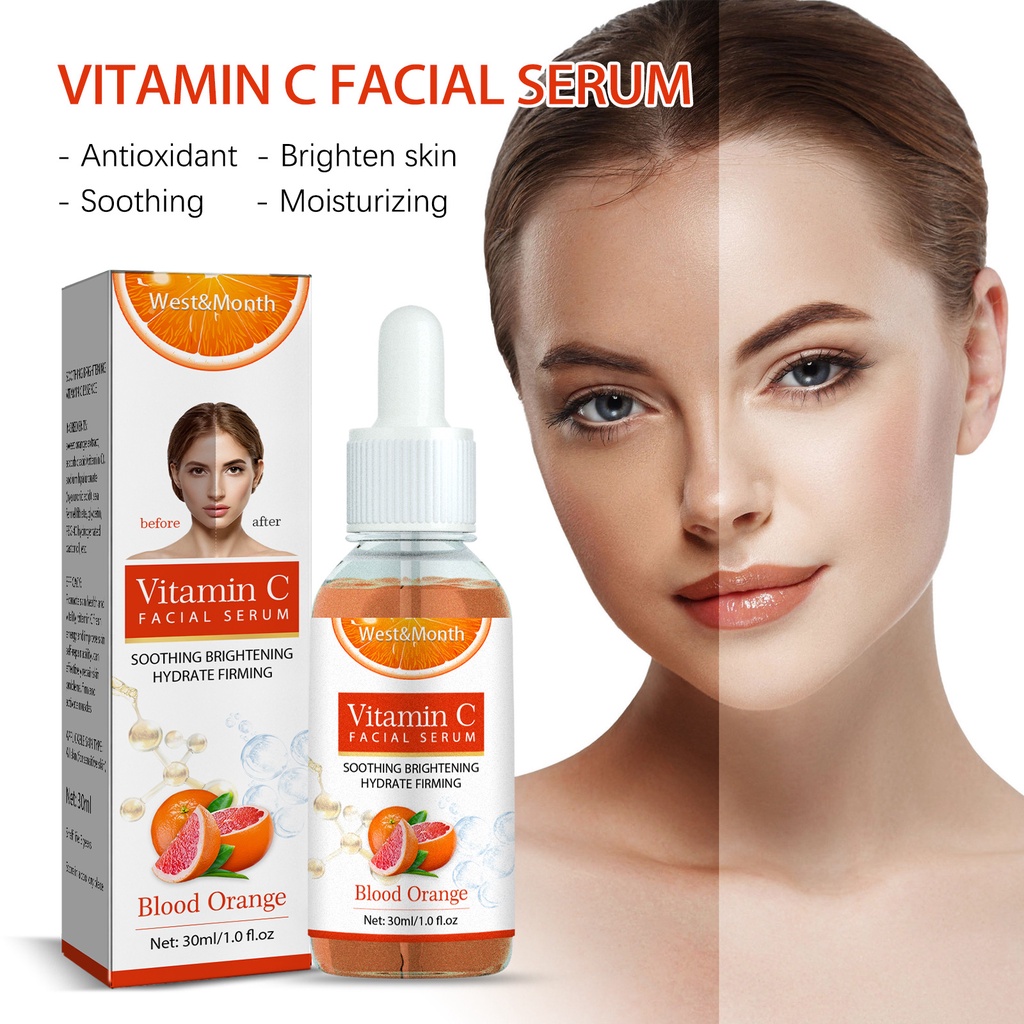 Skincare Products Vitamin C Facial Serum Brighten Skin Lighten Spots
