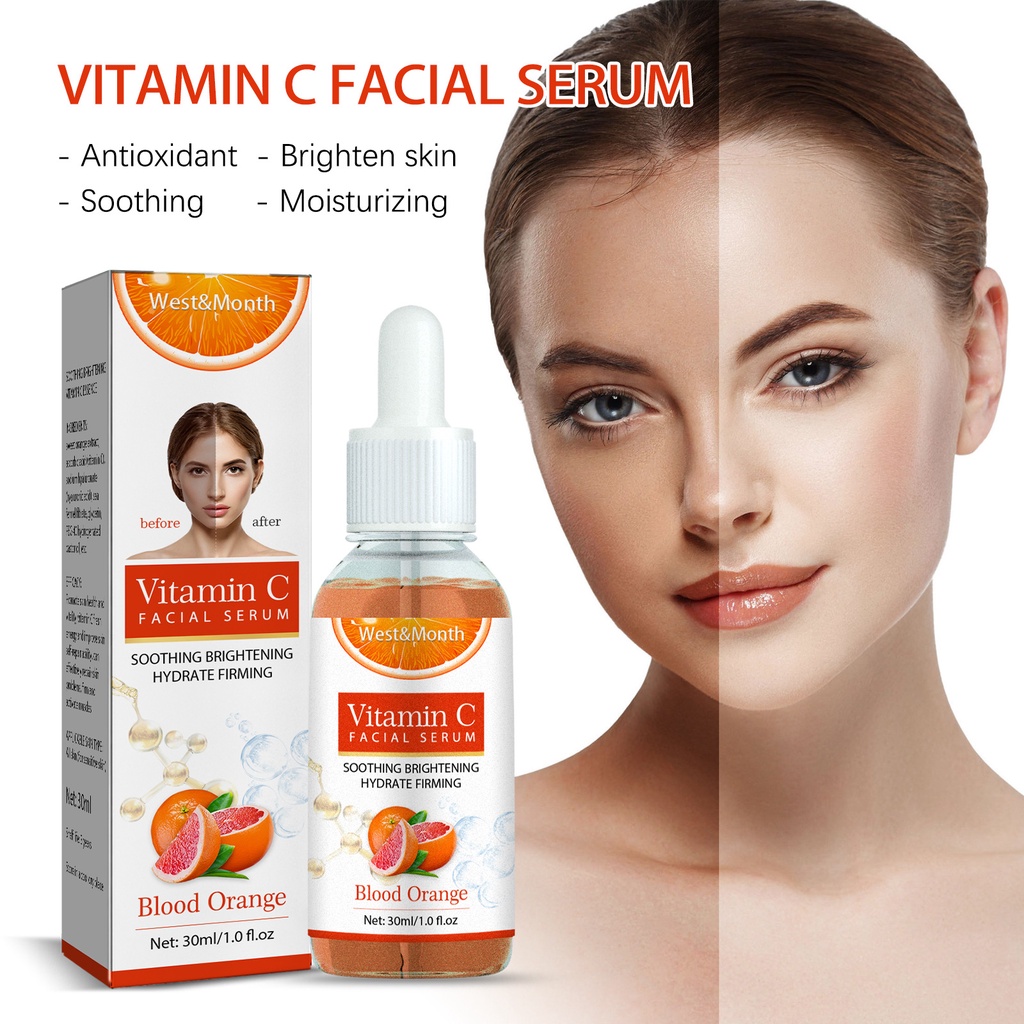 Skincare Products Vitamin C Facial Serum Brighten Skin Lighten Spots ...