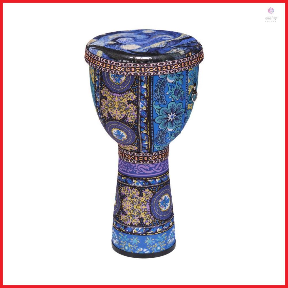 African Hand Drum Percussion Instrument Portable Djembe Drum with