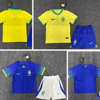 22/23 Brazil Richarlison N. 9 Home Field Kids Men Football Jersey Kits