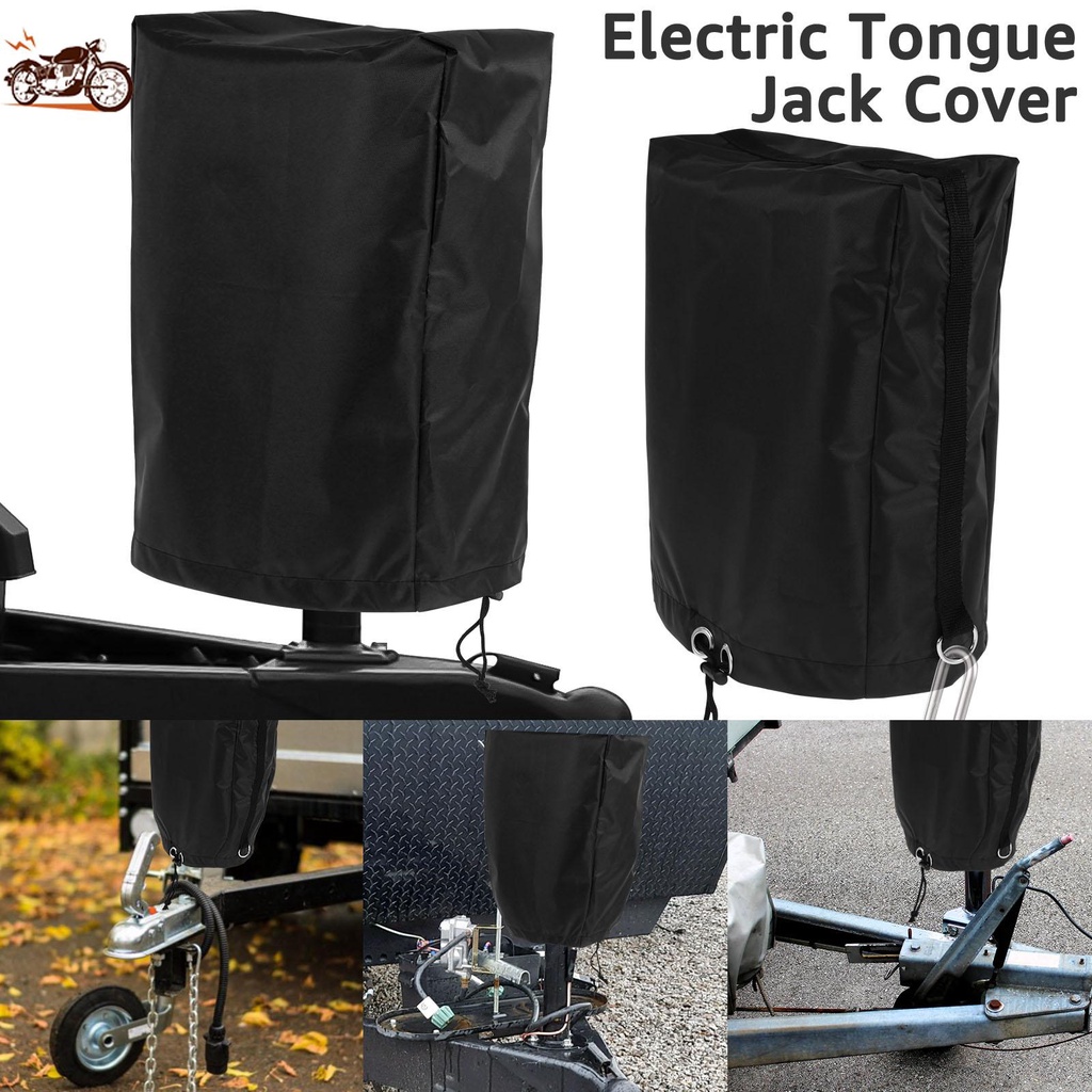 Electric Tongue Jack Cover Heavy Duty Tongue Trailer RV Jack Protective