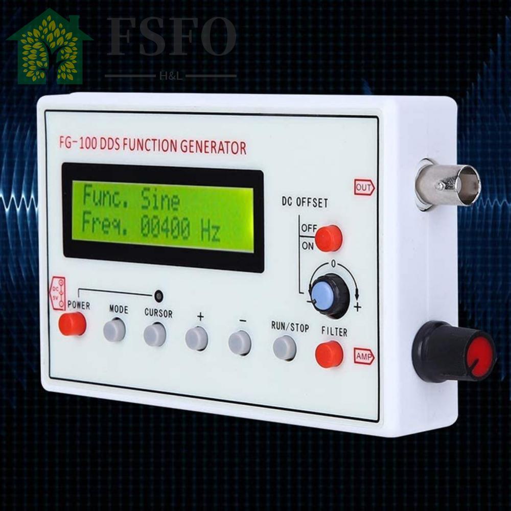 Compact DDS Function Signal Generator for Oscilloscope Attenuator