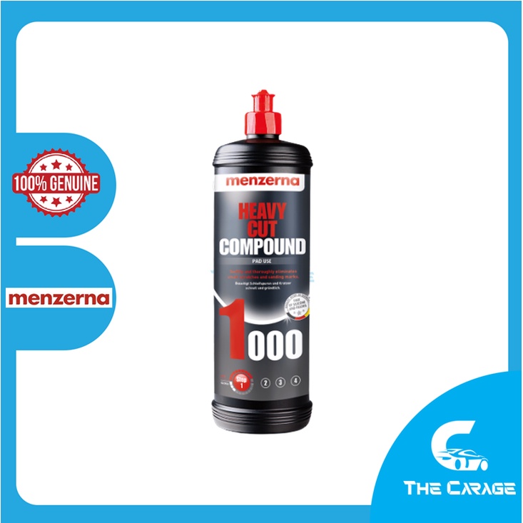 Lucidante Auto Graffi MENZERNA Heavy Cut Compound 1000 - Pasta Abrasiva Per Lucidatura Auto, 250 Ml Rimozione Graffi Vernice - Foto 3