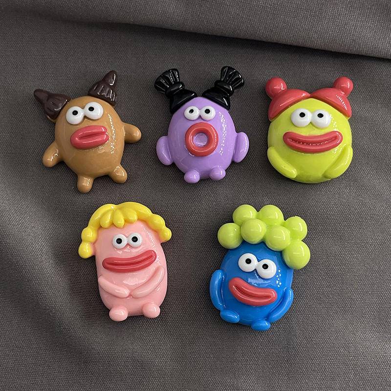 Dopamine Monster Set Jibbitz Crocs Charm DIY Cute Crocs Jibbitz Cartoon