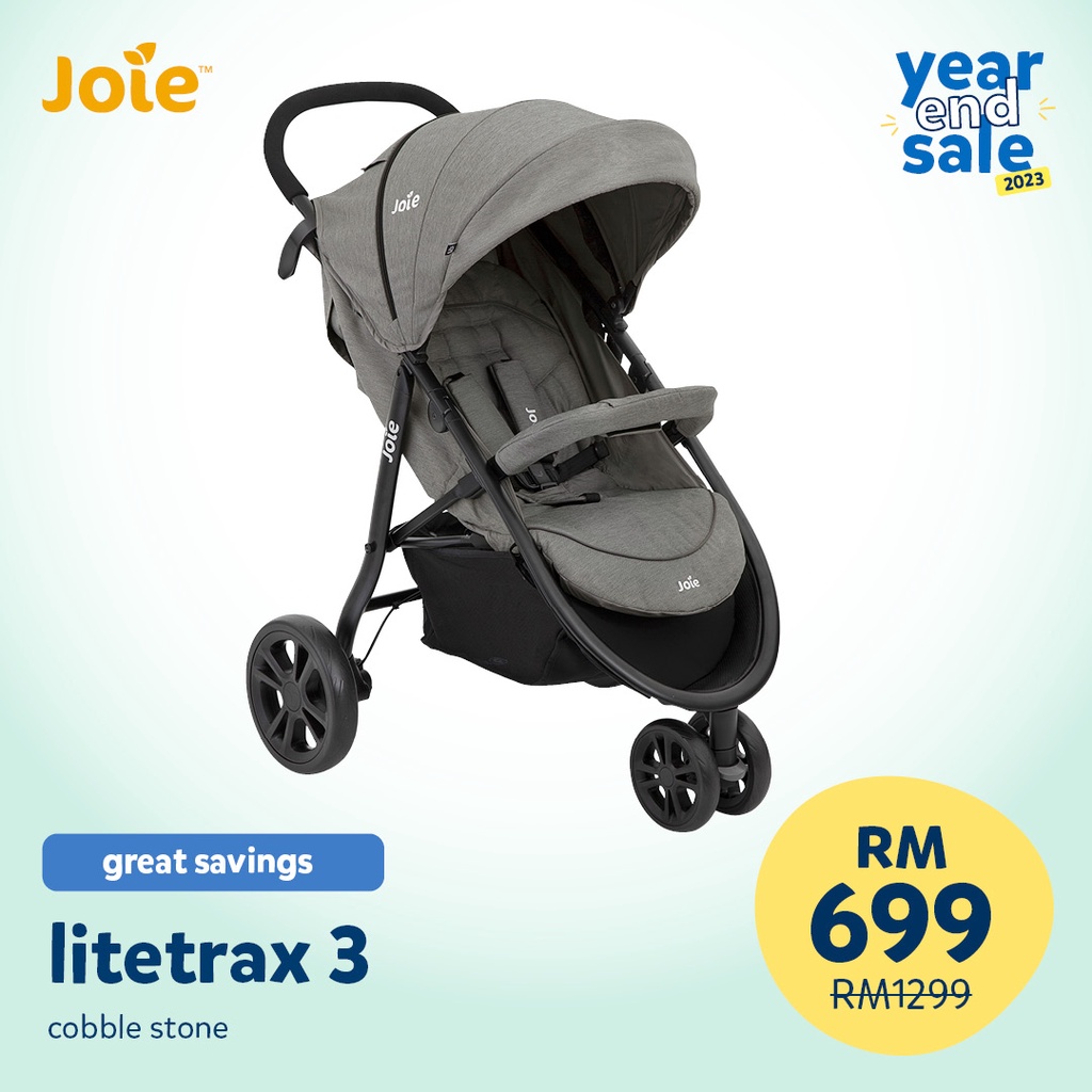 Joie litetrax 3 clearance grey