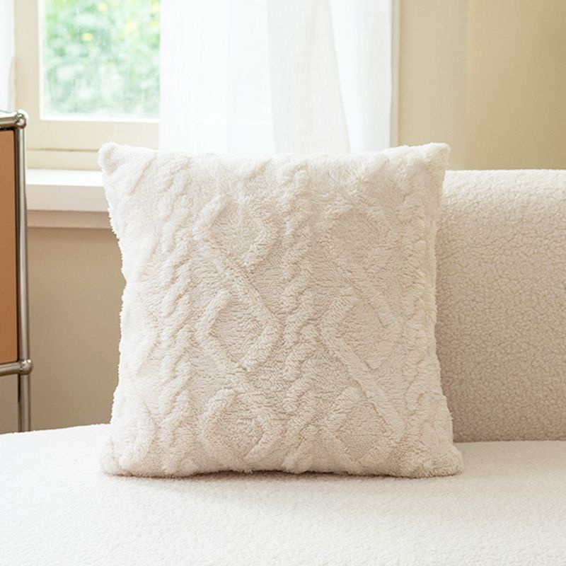 Ins Style Pillow Solid Color Influencer Pillow Pillowcase Sofa Square