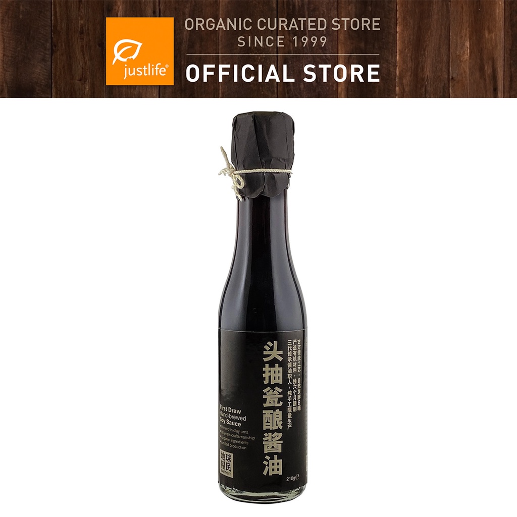 Earthist Organic First Draw Soy Sauce, 210g Shopee Malaysia