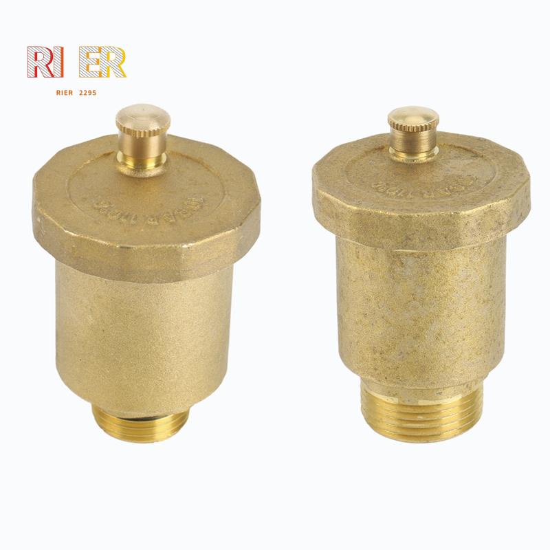 Brass Automatic Air Vent Valve Male Thread for Solar Water Heater