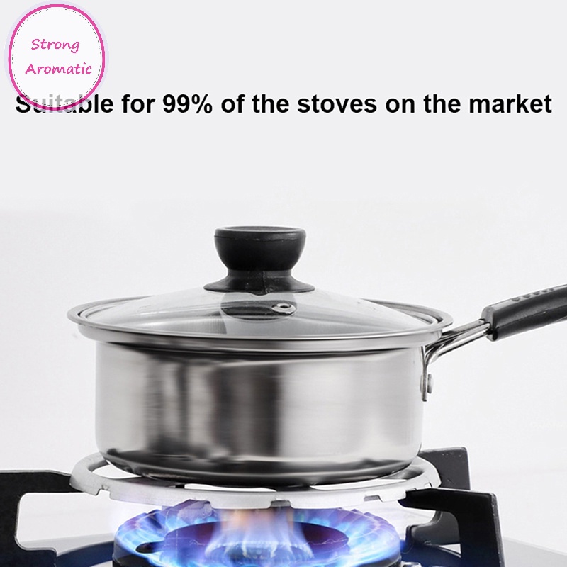 STRO Simmer Ring Safe Stovetop Reducer Portable Gas Stove Durable