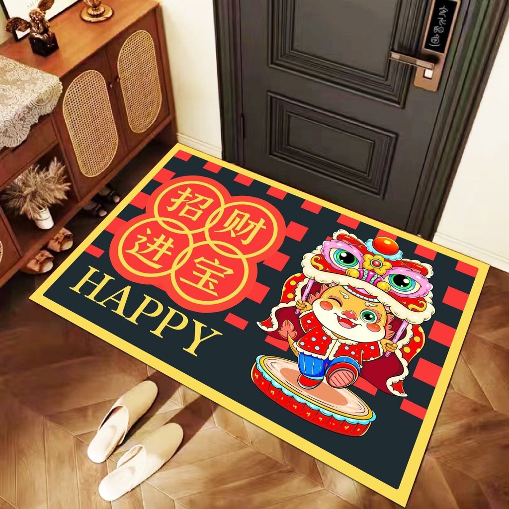 2025 Chinese New Year Dragon Carpet Floor Mat for Home karpet bilik ...