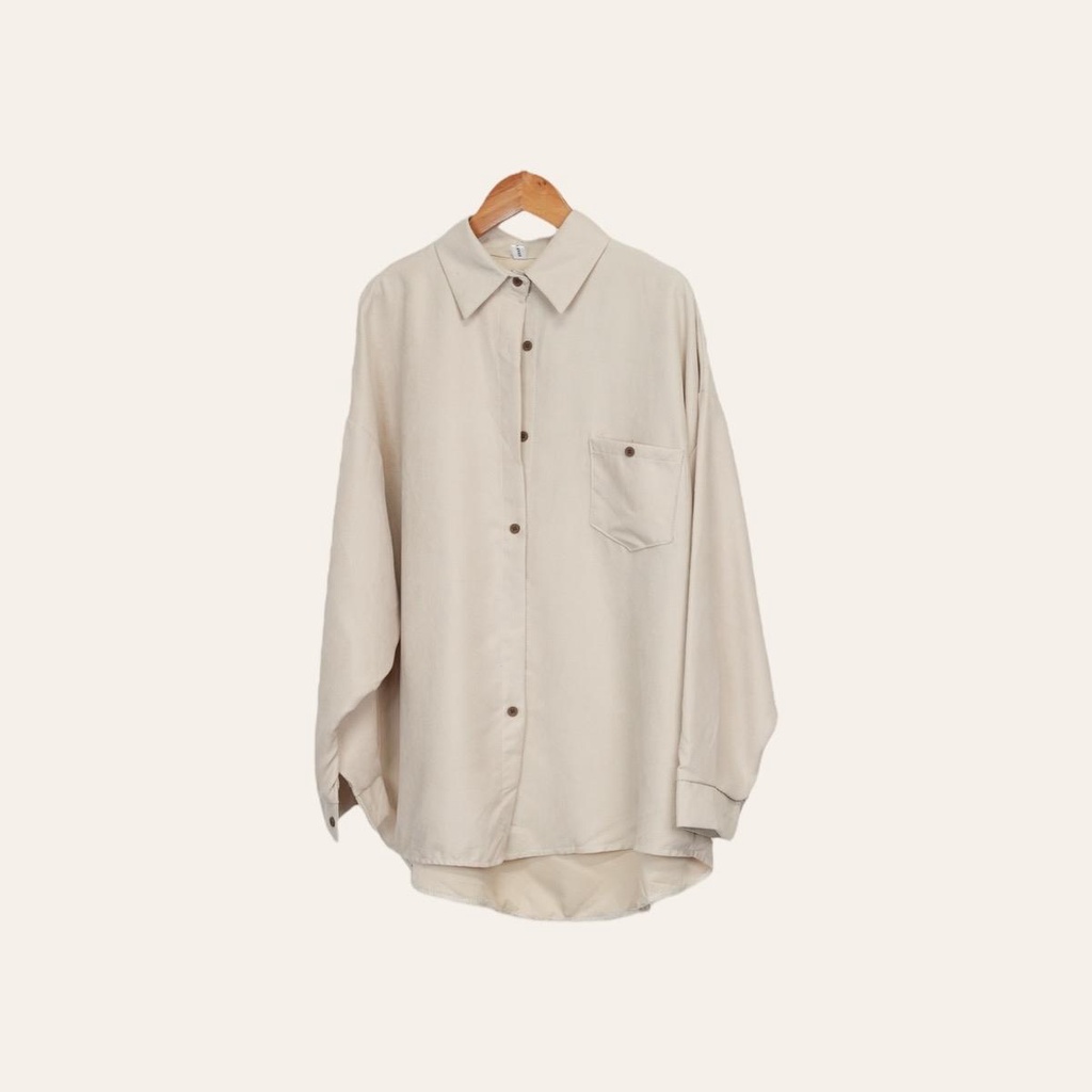 PANDAEYES KEMEJA CORDUROY POCKET BUTTON (CLO-CNCX7101BL) | Shopee Malaysia