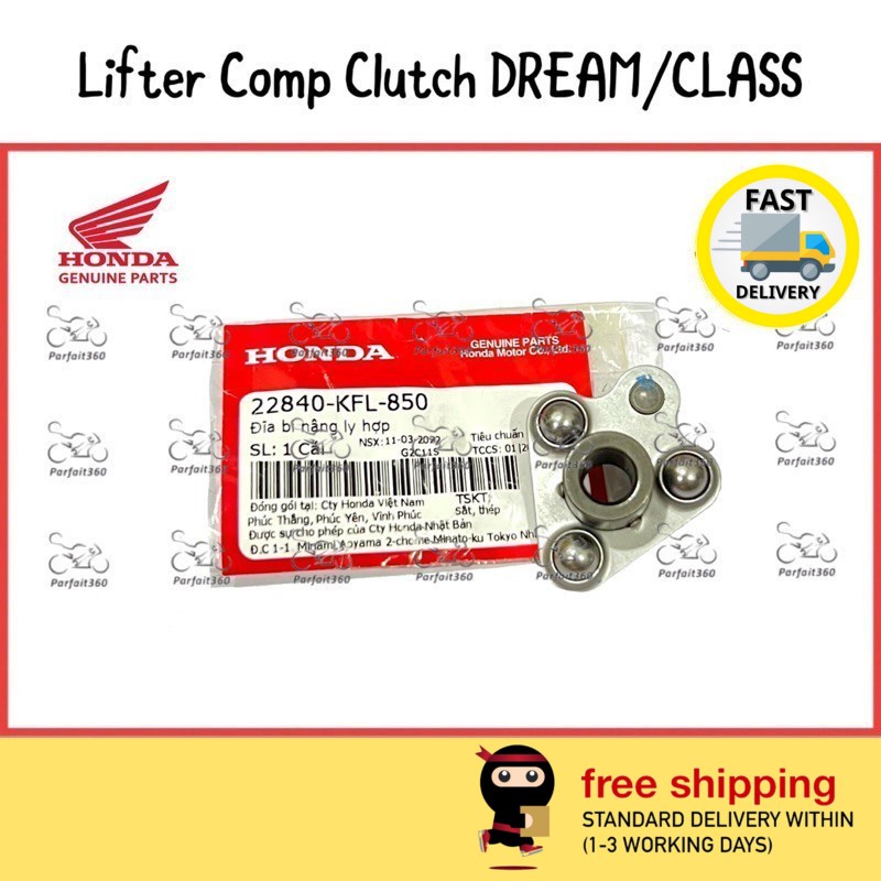 22840-KFL-850 HONDA EX5 DREAM / CLASS Lifter Comp Clutch / Retainer ...