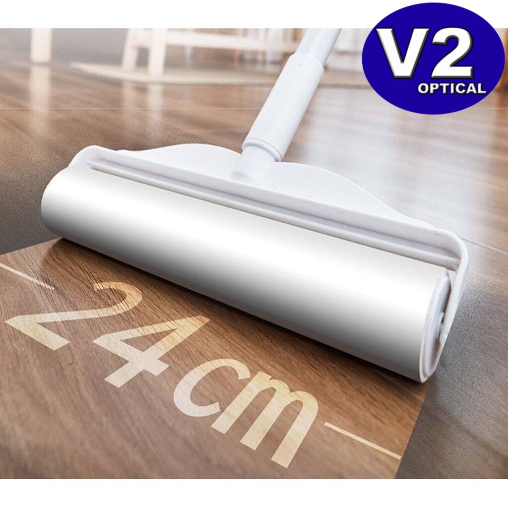 Long Pole Sticky Roller Mop Dust Sticky Remover Sticky Lint Roller for ...