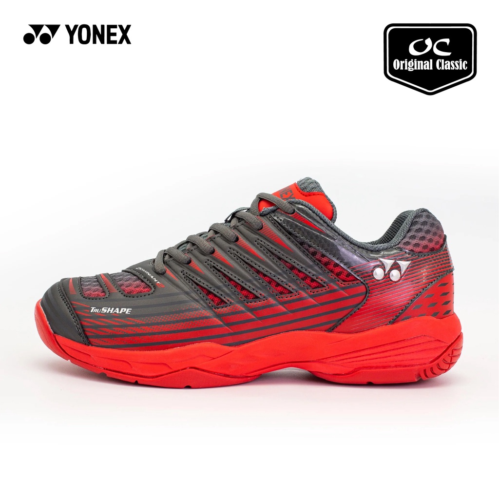 Yonex Tour Dominant 2 Junior Badminton Shoes (Carbon Red) | Shopee Malaysia