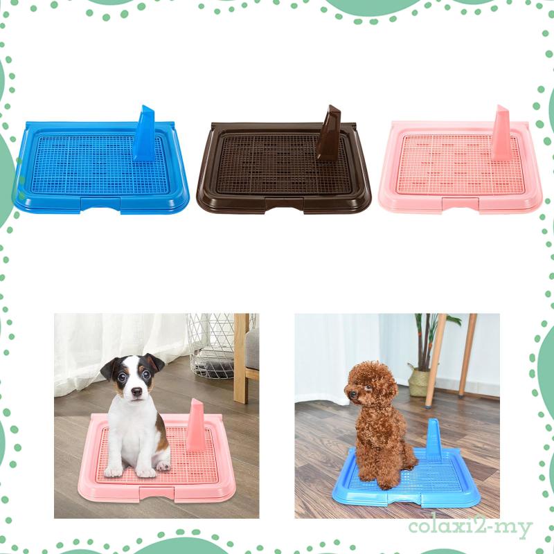 [ColaxiefMY] Dog Potty Tray Indoor Outdoor Bedpan Rabbit Dogs Toilet Training Potty Tray