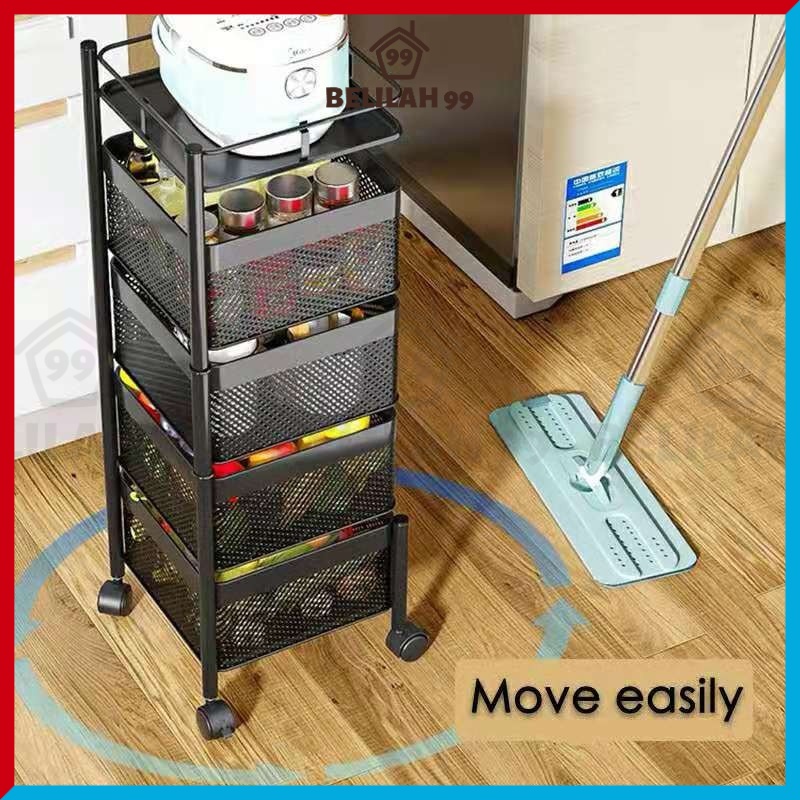 Belilah Kitchen Rack Dapur Storage Rak Kitchen Rack Multifunctional ...