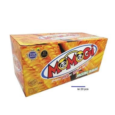 Momogi Stick Jagung Bakar 6 gram ( 1 box isi 20 pcs ) | Shopee Malaysia