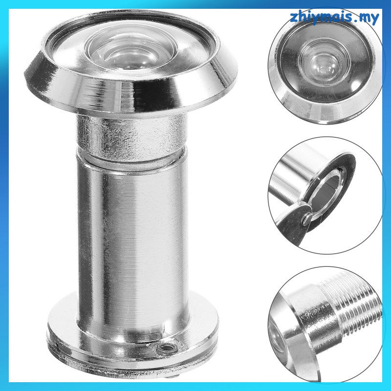 Antitheft Door Peephole 220degree Viewer Privacy Cover Eye Large Spy