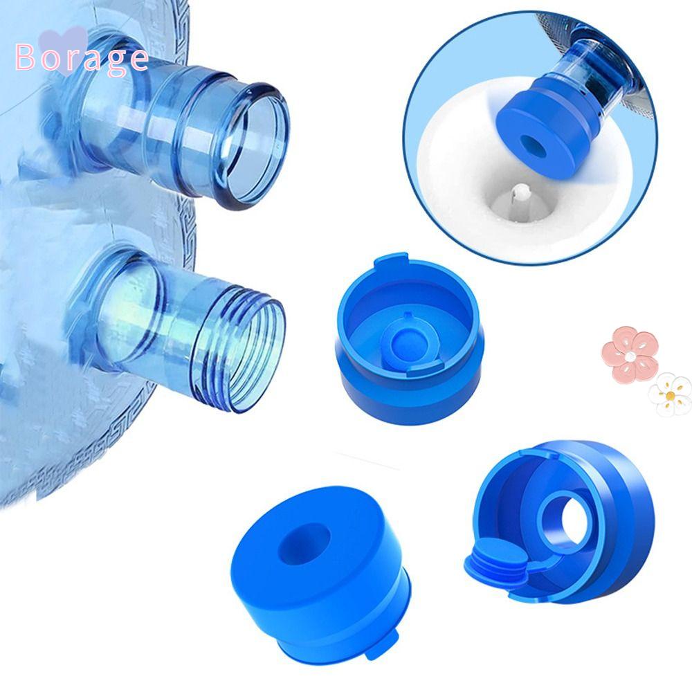 BORRAONE 3PCS Water Jug Cap, Food Grade Silicone 3 and 5 Gallon Non