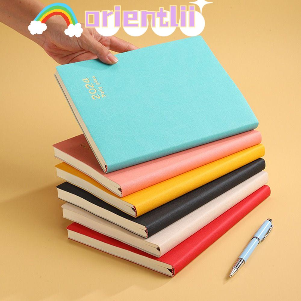 ORIENTLIIY Schedule Book, Planner Reminder To Do List Agenda Book, 2024