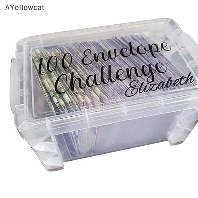 AY 100 Envelope Challenge Box Set, Easy And Fun Way To Save 10,000