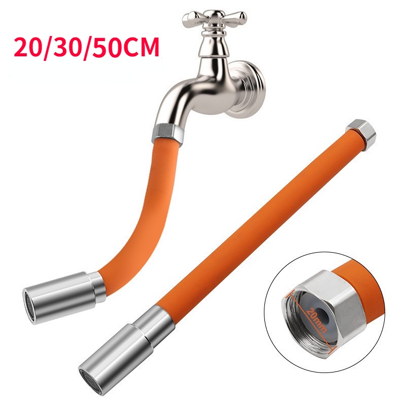 Kitchen Faucet Extension Hose Bathroom 360° Rotation Bending Faucet