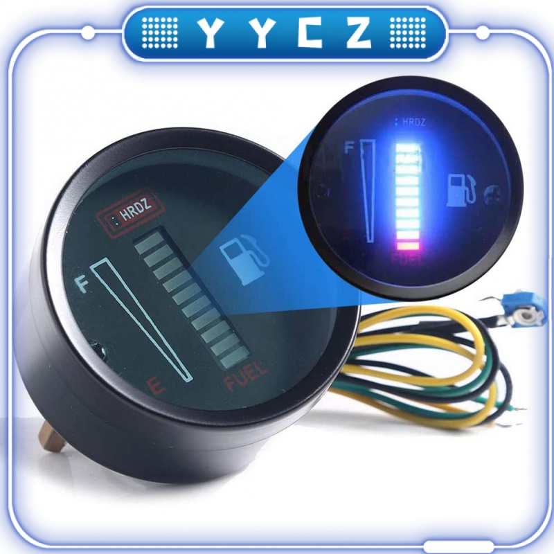 YYCZ 24V 2 Inch 52mm Universal Car Motorcycle Fuel Level Meter Gauge ...