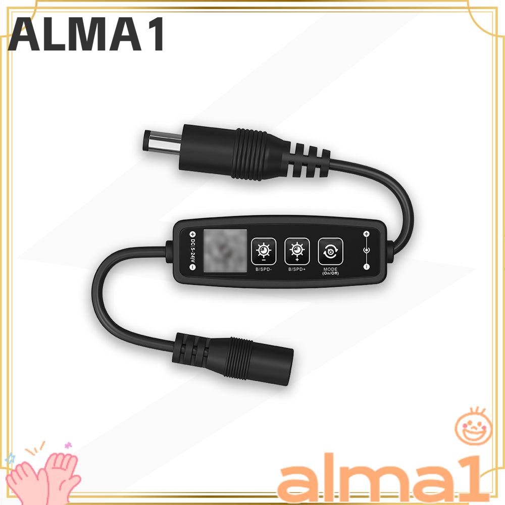 ALA Light Strip Controller, DC5-24V Single Color Bluetooth Dimmable ...