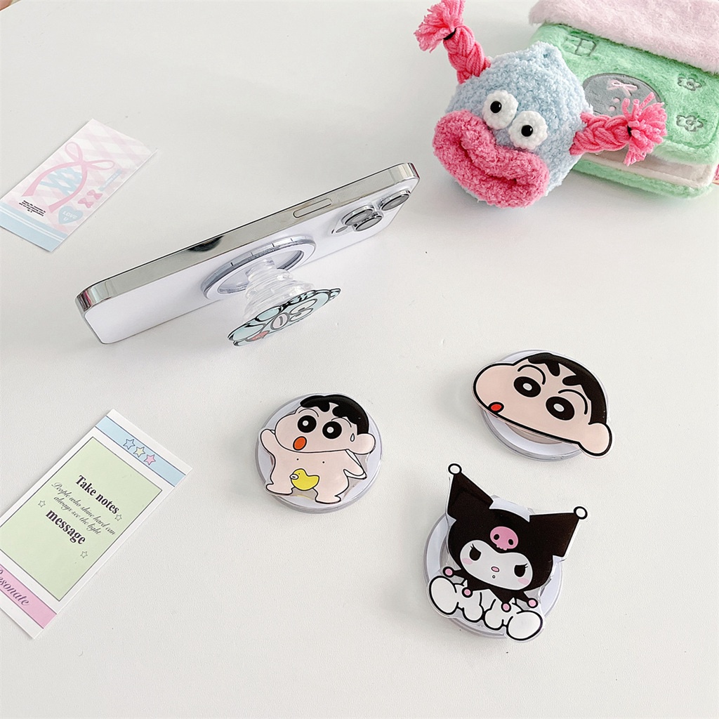 Phone Holder Magnetic Attraction Airbag Kickstand Cartoon Hangyodon ...