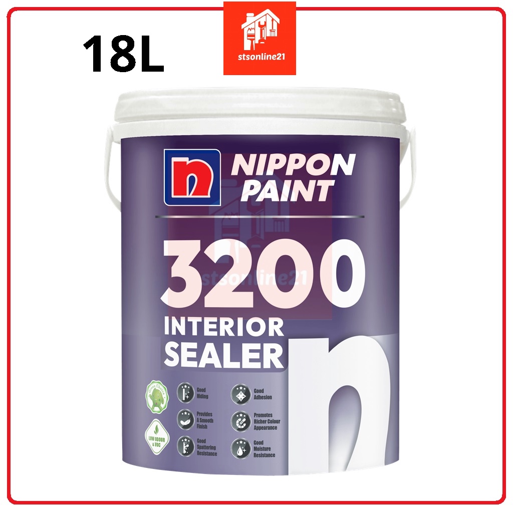 NIPPON INTERIOR SEALER 3200 PAINT 18L Shopee Malaysia