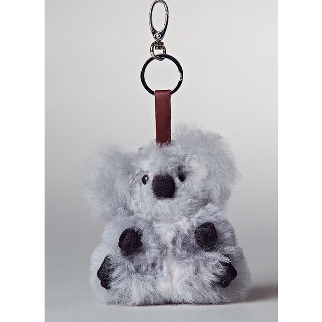 ST.MALO Peruvian Artisan Handmade Natural Alpaca Wool Koala Doll Key ...