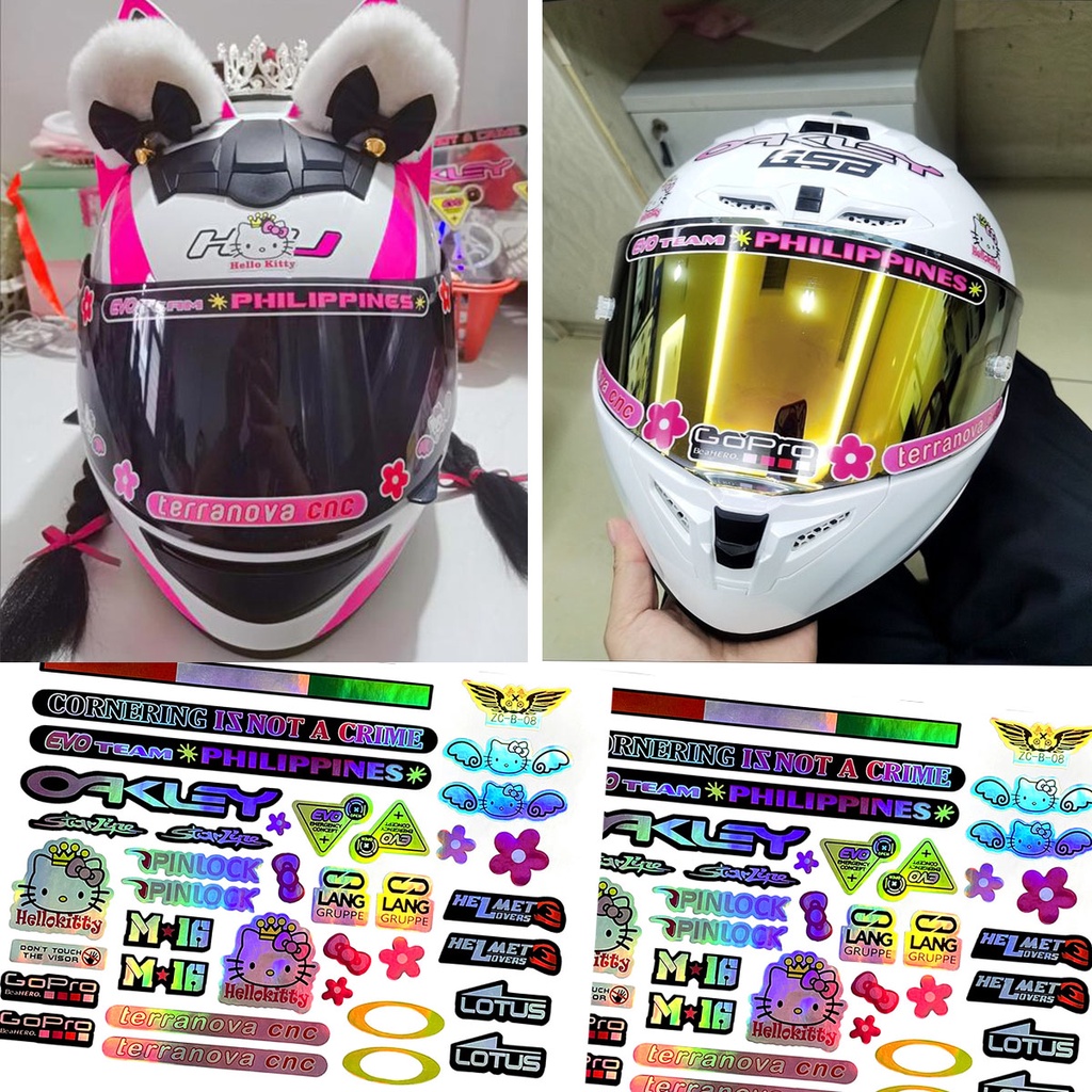 Helmet sticker, waterproof sticker, reflective sticker, suitable for A ...