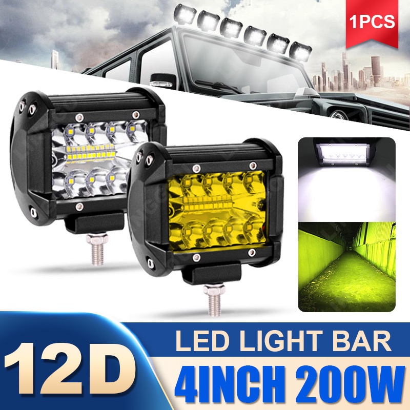Super brigh 4 Inch 200W Car Led Work Light Bar Spot Driving Lamp ...