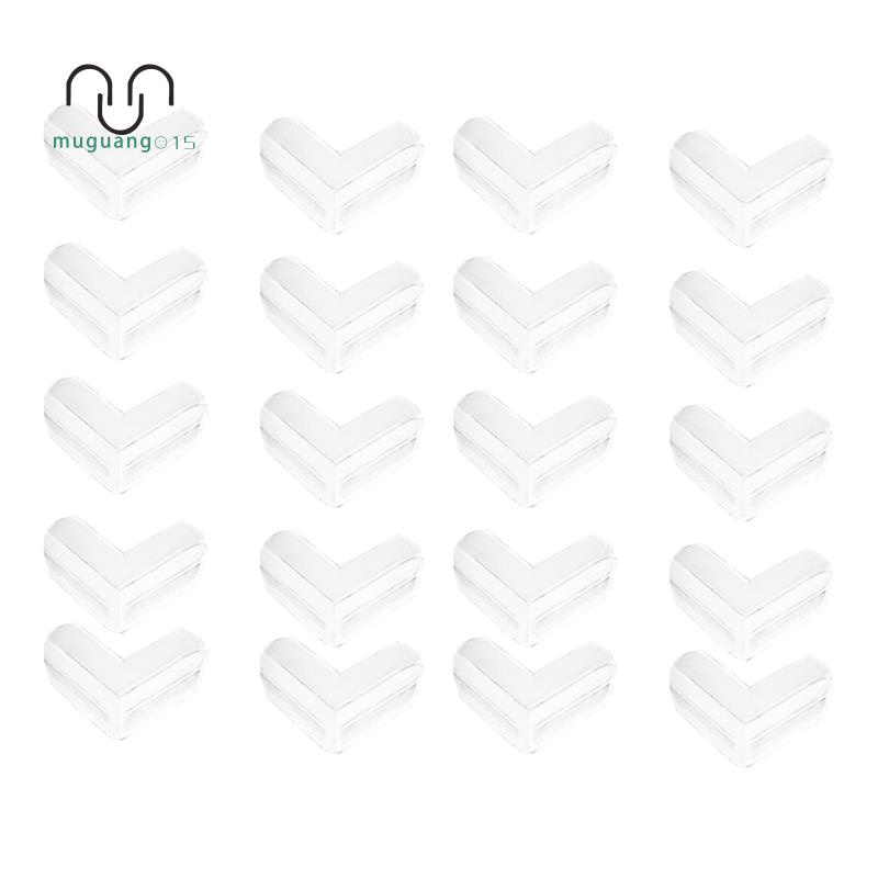 .20 Pack Parts Kit Corner Guards Clear Corner Protectors Stop Child 