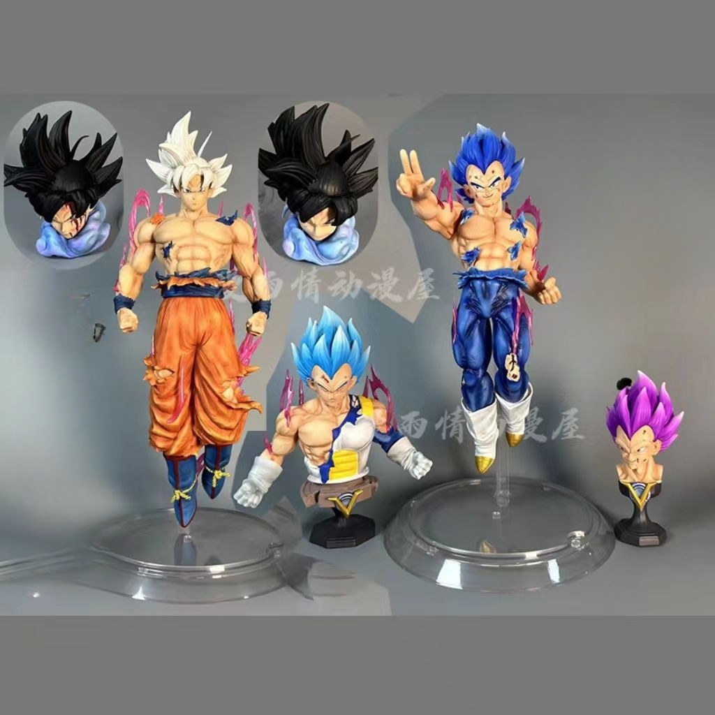 Dragon Ball GK White God Destruction God Free Goku Vegeta Naked Battle