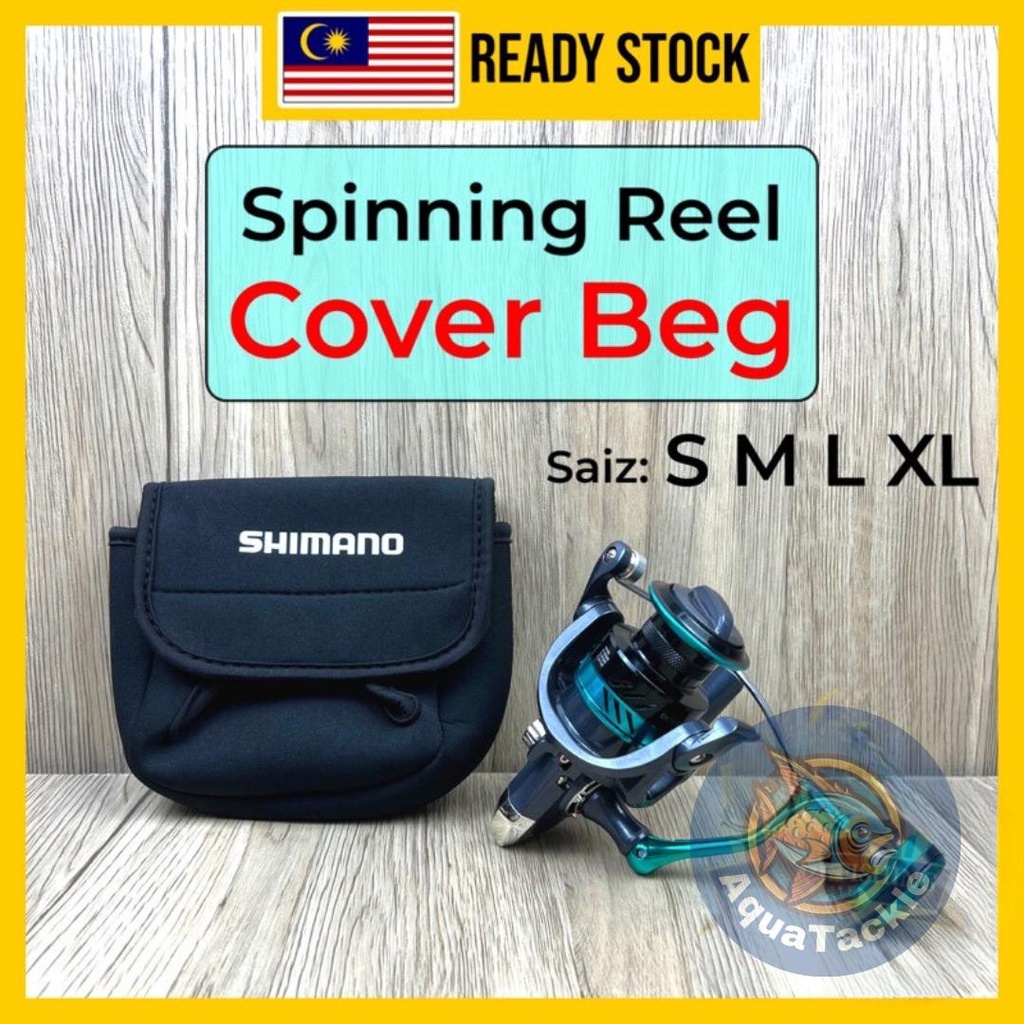 AquaTackle - Shimano Spinning Reel Bag Cover Daiwa AbuGarcia
