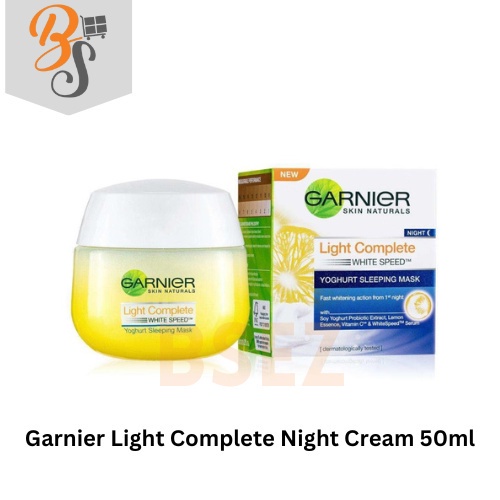 Garnier light deals complete night cream