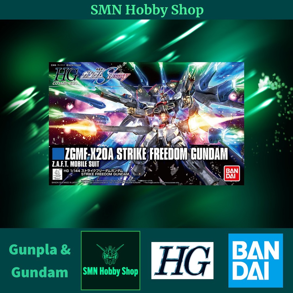 HG 1/144 ZGMF-X20A Strike Freedom Gundam 201 Gunpla Gundam Toys Plastic ...