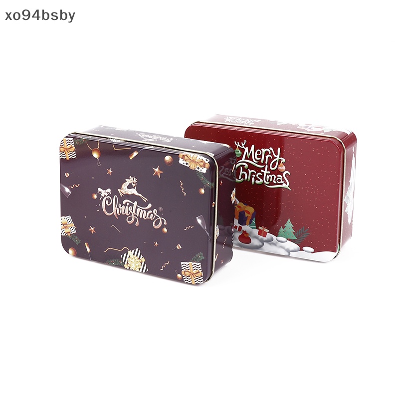 xo94bsby 1Pc Tinplate Candy Box Empty Cookie Tin Candy Tin with Handle