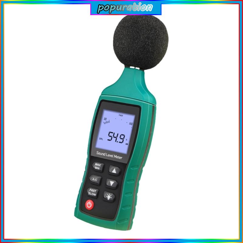 POP Decibel Meter Digital Sound Level Meter with 30 to 130dBA Measuring
