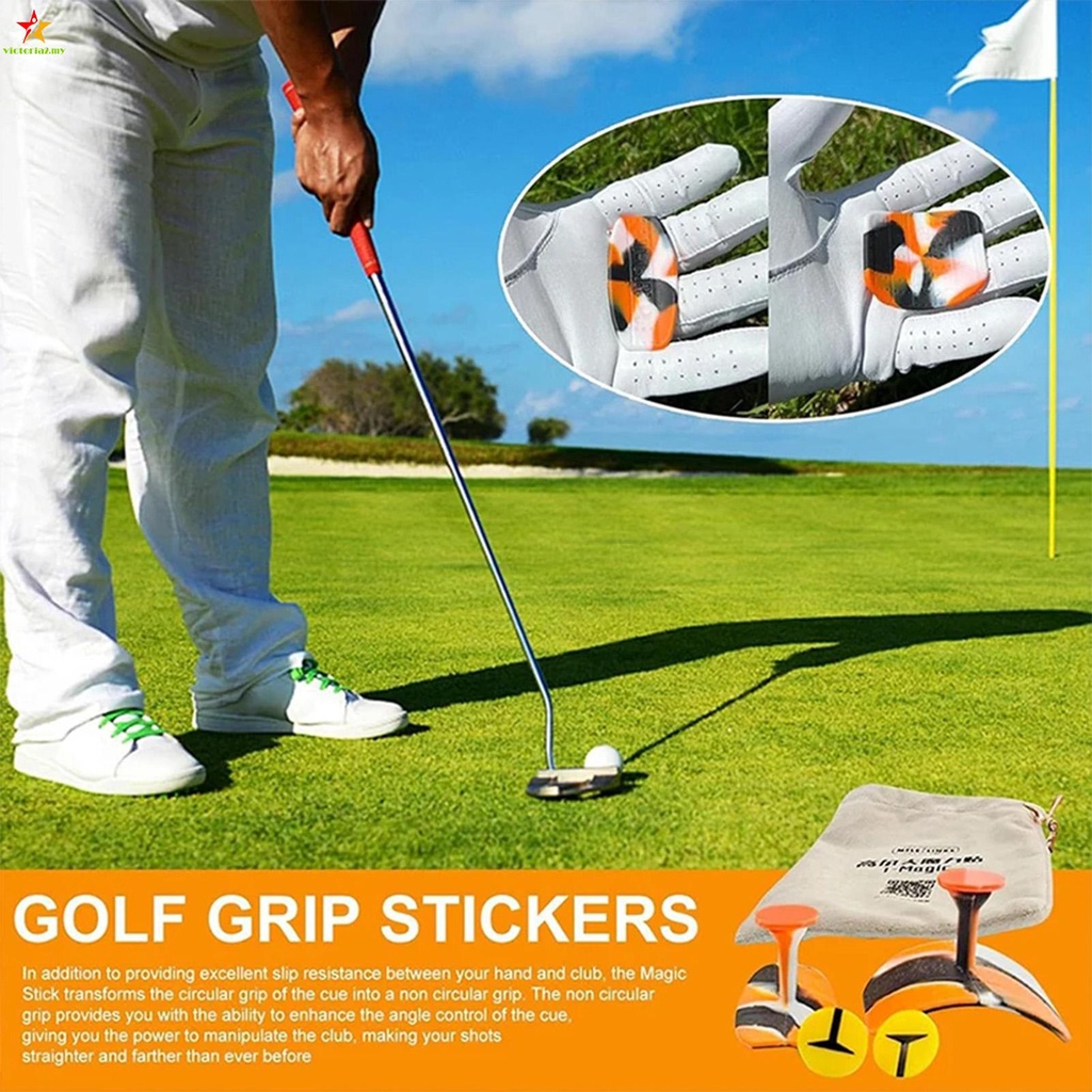 Golf Finger Tape Reduced Grip Pressure Golf Swing Trainer Shopee Malaysia