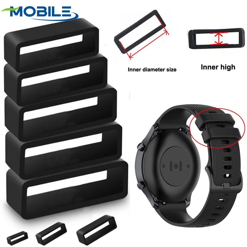 Soft Silicone Band Holder 12/14/16/18/20mm Activity Circle