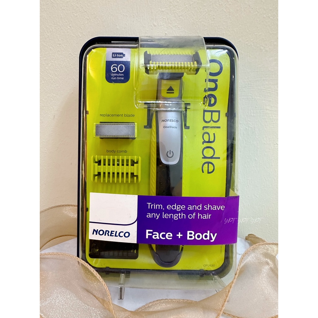 OneBlade for Face + Body Shaver Dual Protection Unique OneBlade ...